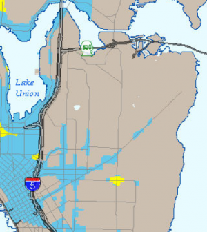 A recent DPD map showed areas where legal marijuana could potentially be sold