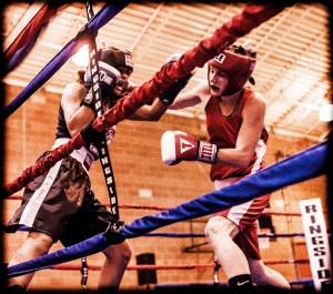 Hamann, pictured here during an October 2012 bout at Garfield Community Center, brings home National gold this week. Photo by Truman Buffett