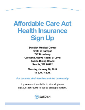  Health Insurance sign up flyer2014 Final